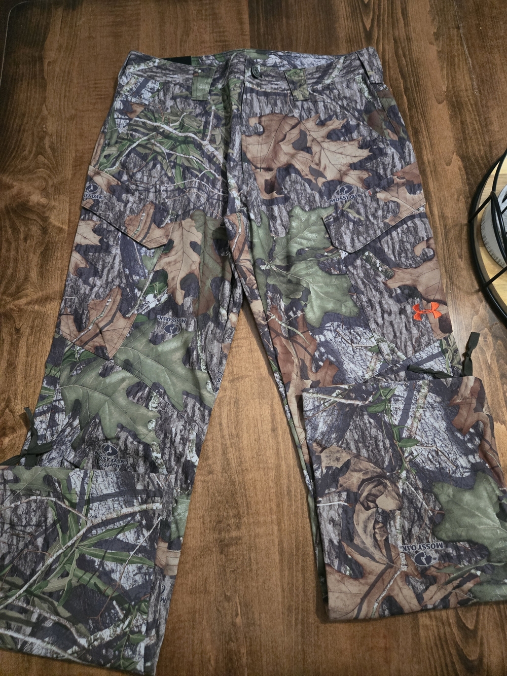NWT Under Armour Mens Realtree Camo Hunting Pants- Green/Brown